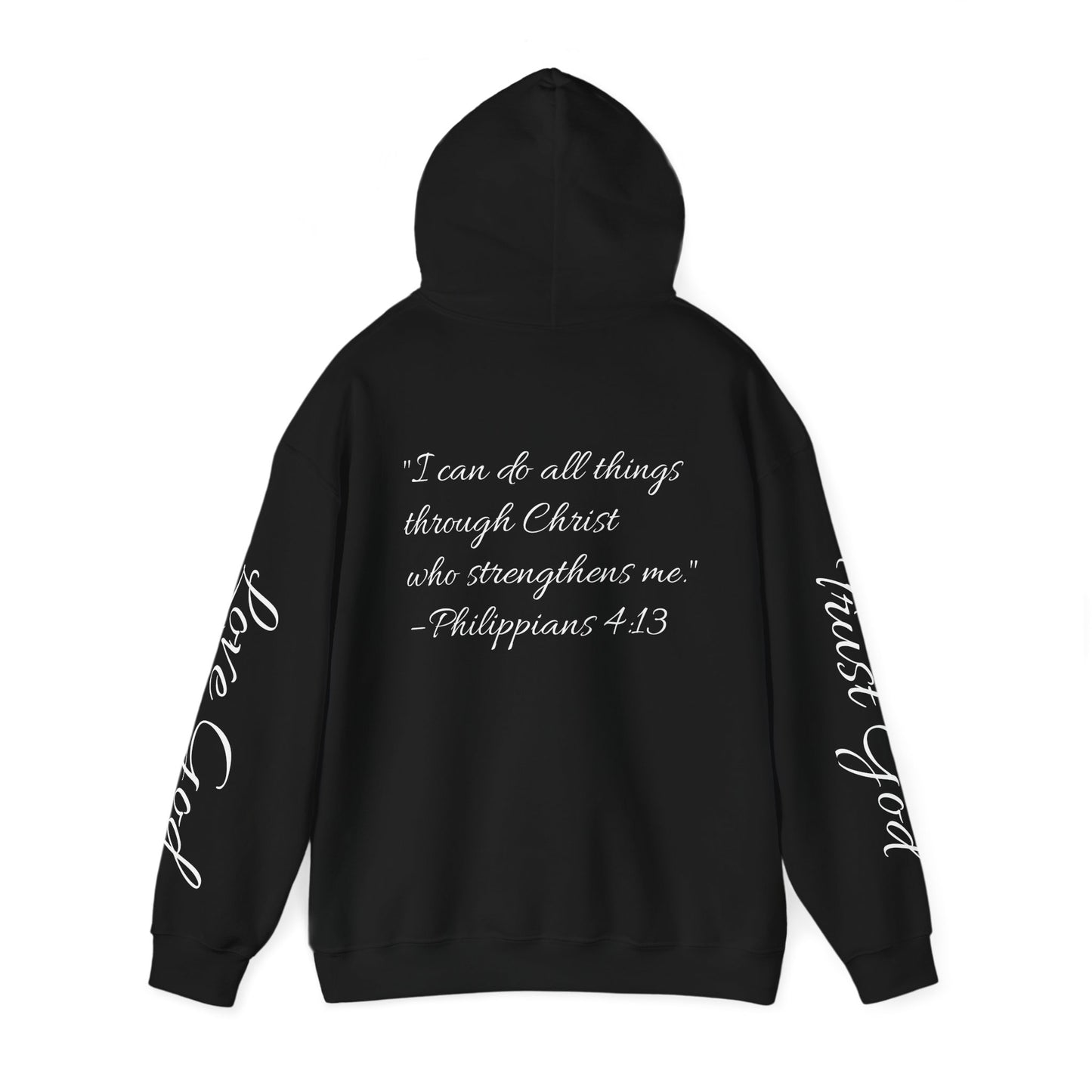 Christian Black Hoodie - Unisex Heavy Blend