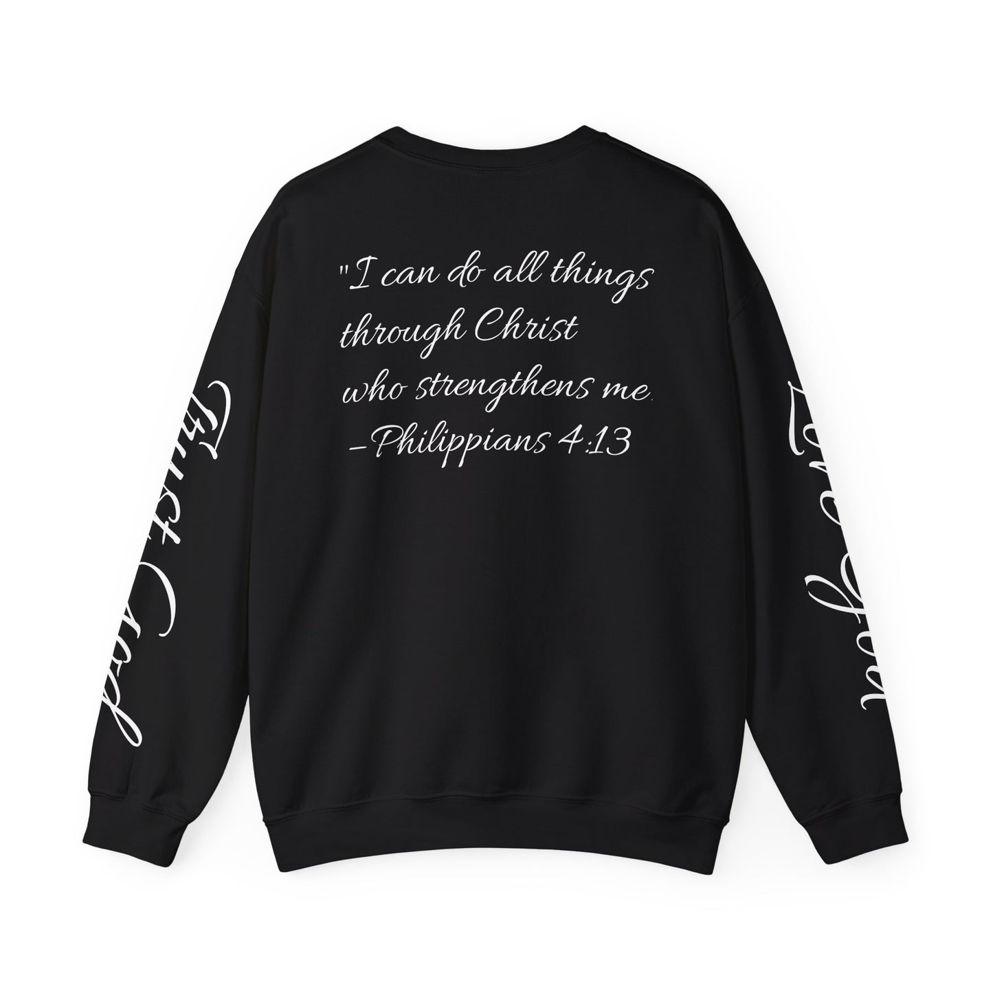 Christian Sweatshirt Philippians 4:13