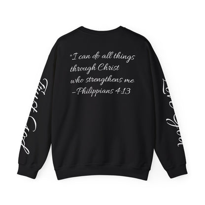 Christian Sweatshirt Philippians 4:13