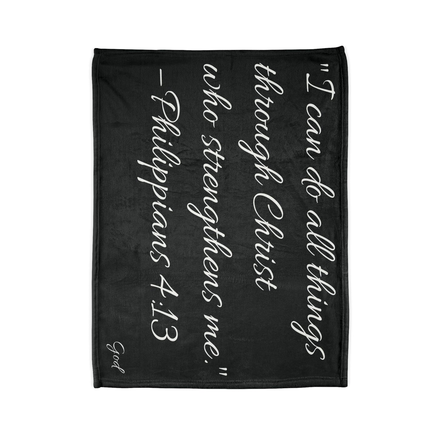 Christian Blanket - Philippians 4:13