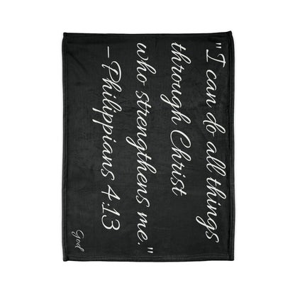 Christian Blanket - Philippians 4:13